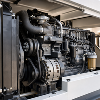 Groupe électrogène diesel insonorisé 15 kW pour alimentation de secours résidentielle LINGGE triphasé 220/400V 50/60Hz avec ATS