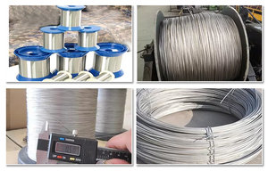 Aisi Ss 0.1mm-3mm 201/304/304l/316/316l/410/420/430 스테인레스 스틸 와이어 다양한 크기 2mm 5mm - Product Image 3