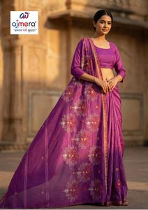 Elegant <b>Designer</b> Stylish Women's Sarees Premium Comfort Quick Dry Sun Protection All Seasons Regular Fit Office Daily Party - Product Image 3