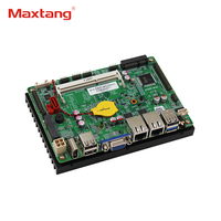 Carte mère Maxtang Intel Bay Trail J1800 J1900 Ordinateur monocarte 3,5 pouces Linux Win 7 10 6com DDR3L 8 Go Taille du disque 3,5 pouces SBC