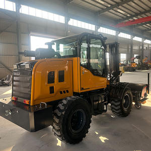 מלגזה שטח 4x4 להרים, מלגזה לכל סוגי השטח, מלגזה דיזל 3 טון לעבודה קשה למכירה - Product Image 2