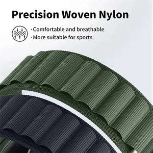 <span class=keywords><strong>Correa</strong></span> Alpine Loop para Relojes <span class=keywords><strong>Garmin</strong></span> Fenix 8/E/7/7 Pro/6/6 Pro <span class=keywords><strong>Forerunner</strong></span> 965 955 945, <span class=keywords><strong>Correa</strong></span> de Nylon para Muñeca - Product Image 2