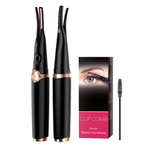 Recourbe-cils chauffant portable, recourbe-cils électrique mini, recourbe-cils électrique pour le maquillage, rechargeable par USB, outil de coiffage des cils - Product Image 2
