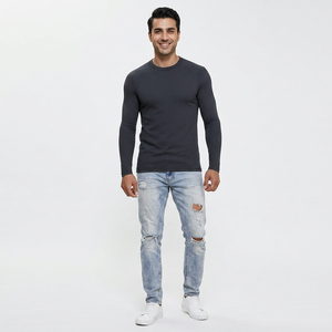 T-shirts pour hommes surdimensionnés à manches courtes et col rond, personnalisables, avec logo personnalisé, unisexes, respirants, décontractés - Product Image 1
