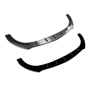 Amp-Z Front Lip Spoiler For Mercedes-Benz CLA-Class C118 X118 Early AMG Line Matte Carbon Fiber Texture Tuning Style - Product Image 5