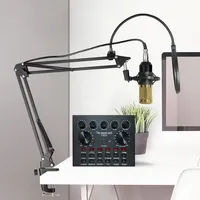 Microfono Live Voice Changer scheda Audio interfaccia Audio Studio di registrazione Set di schede Audio e Video V8 professionali