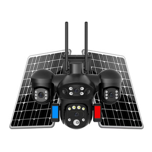 Cámara Solar AOV de 4 Lentes 8K Ultra HD 4G AI con Panel Solar y Batería Integrada para Vigilancia de Seguridad en Exteriores - Product Image 3