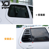 Yijia AMP-Z Prix de gros usine Pièces automobiles Cache de garniture de persienne de fenêtre pour VW GOLF MK4 1997-2006 Accessoires automobiles