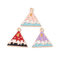Fábrica de diseño personalizado lindo Metal esmalte Anime collares pulsera regalo promocional personalizado Aleación de Zinc oro colgantes encanto