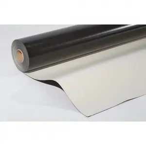 Lona industrial de membrana de techo recubierta de tela de poliéster de PVC personalizada