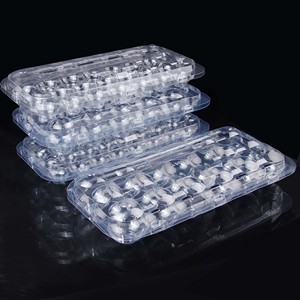 Caja Plegable Transparente para Frutas, Fabricada con PET Reciclable de Grado Alimenticio, con Logotipo Personalizado para la Marca - Product Image 1