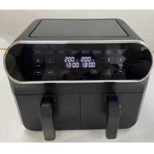 <span class=keywords><strong>Friteuse</strong></span> à air double zone grande puissance 9L 8L <span class=keywords><strong>XL</strong></span> double panier <span class=keywords><strong>friteuse</strong></span> électrique sans huile profonde - Product Image 2