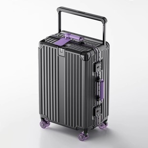 Valigia Trolley da Viaggio con Manico Largo, Ruote Silenziose Colorate e Serratura TSA - Product Image 2
