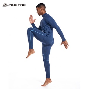 Alpine PRO <span class=keywords><strong>Sous</strong></span>-vêtements thermiques Merino pour homme Sports d'hiver Caleçons longs <span class=keywords><strong>sous</strong></span>-vêtements de <span class=keywords><strong>ski</strong></span> pour homme - Product Image 3