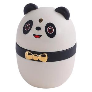 Soporte para palillos de dientes Panda, organizador de escritorio creativo de plástico para uso en el hogar y la oficina con diseño de pajarita - Product Image 5