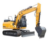 Excavator Crawler Hidrolik 15 Ton 915E Pabrik Asli Dengan Bucket 0.6m³ untuk Konstruksi