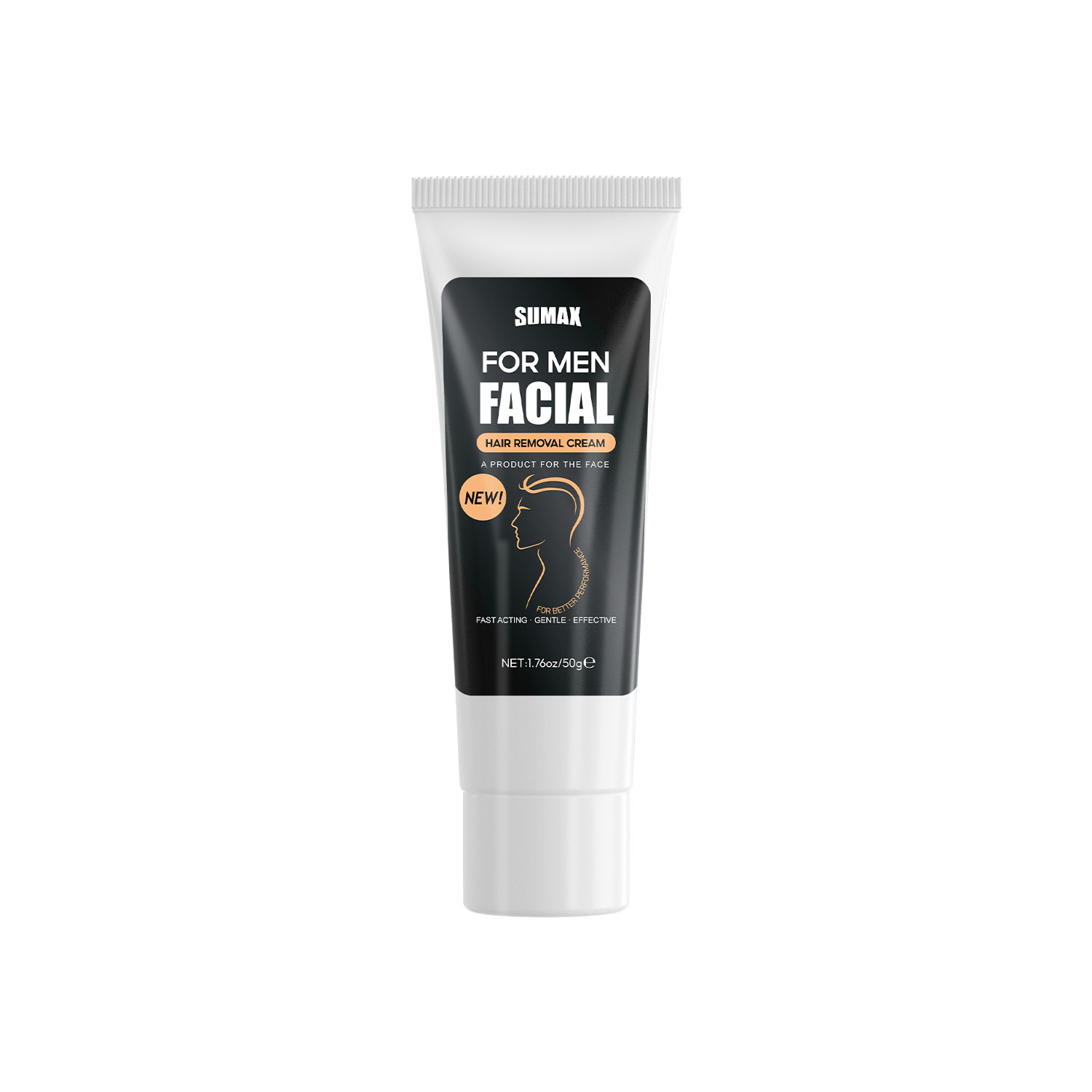 Sumax 50g Facial Hair Removal Cream Remove Mustache for Men Support Private Label
