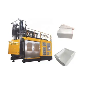 EPP mesin cetak bentuk kotak EPS otomatis, untuk kotak es krim ikan paket lini produksi