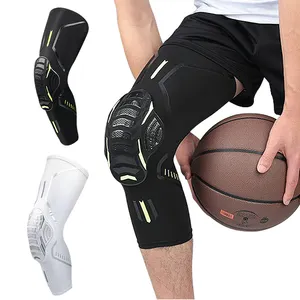 Basketbal Kniebrace Honingraat Hoge Elasticiteit Antislip Voetbal Patella Been Brace Compressie Fietsende Kniebrace