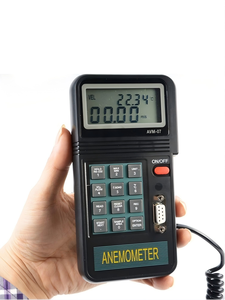 เครื่องวัดความเร็วลมดิจิตอลแบบมือถือ TES AVM-01/03/05/07 เครื่องวัดความเร็วลม HVAC เครื่องทดสอบความเร็วลมจอแสดงผล LCD - Product Image 4