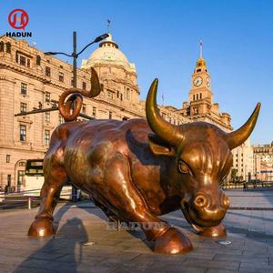 실물 크기 유명한 청동 버밍엄 황소 조각 판매 - Product Image 4