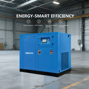 เครื่องอัดอากาศแบบสกรูอุตสาหกรรมเงียบ 7.5KW 11KW 15KW 22KW 8 บาร์ 100 คิวต่อนาที สำหรับอุตสาหกรรมทั่วไป - Product Image 5