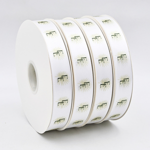 <strong>Customized</strong> 2-inch mixed-color <strong>polyester</strong> printed <strong>ribbon</strong> <strong>ribbon</strong> printed color <strong>ribbon</strong> festival gift packaging - Product Image 4