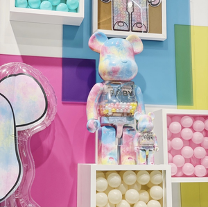Figurine d'<span class=keywords><strong>action</strong></span> Bearbrick Macau UM Egg <span class=keywords><strong>Violent</strong></span> Bear en résine de fibre de verre, personnalisable en couleur et taille, avec boîte, de la marque Tide Brand - Product Image 3