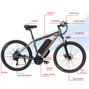 Vélo tout-terrain électrique de 29 pouces, 250W/350W/500W/750W/1000W - Product Image 5