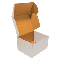 Boîte postale en carton ondulé à grand pli pour avion Boîte postale en carton pour vêtements