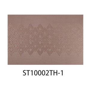 Tapis de salle à manger oblique simple et écologique Teslin West Style classique isolation thermique napperon créatif antidérapant résistant à l'usure - Product Image 4