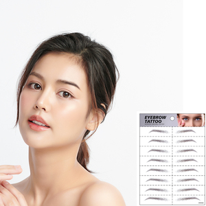 3D 4D 6D Eyebrow <b>Tattoo</b> Sticker Waterproof Temporary Brow Cosmetic Face Makeup Decal for Women Beauty Salon Professional Use - Product Image 2