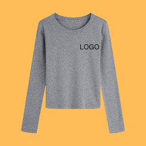 Camiseta Deportiva de Manga Larga para <span class=keywords><strong>Mujer</strong></span>, de Secado Rápido, Sensación de Desnudez, Tejido Deportivo - Product Image 4