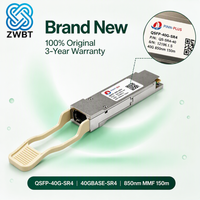 QSFP-40G-SR4 40G QSFP+ Transceiver Optik 850nm 150m MTP/MPO MMF VCSEL DDM 40GBASE-SR4 Modul Hot Pluggable Pusat Data 4x10G