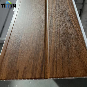 Madera <span class=keywords><strong>Pvc</strong></span> Satin Techo Razo Sky Sheets Laminado <span class=keywords><strong>Pvc</strong></span> Tablet 8Mm Paneles de techo 25Cm 595M - Product Image 3
