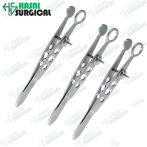 Fórceps capsulares de gran oferta de alta calidad, nueva curva de acero inoxidable de Hasni Surgical CE ISO, logotipo del cliente hecho en Pakistán - Product Image 4