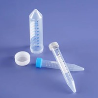 Consommables de laboratoire, tubes de centrifugation coniques stériles Falcon en PP de qualité médicale, jetables, haute transparence, résistants à la chaleur, 15 ml, 50 ml