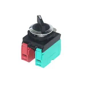 Z13 22 Mét 3 vị trí momentary chuyển đổi kim loại push button Selector chuyển đổi