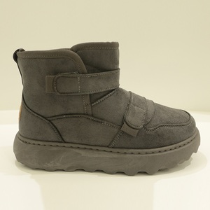 Sepatu bot katun pria, sepatu bot salju musim dingin baru, sepatu bawah tebal anti selip, bantalan katun besar, bulu hangat, sepatu semua-dalam-satu - Product Image 4