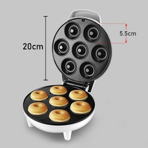 Điện Máy Snack Waffle sản xuất bánh sandwich Donut nhà sản xuất điện Baking Pan Mini Toaster - Product Image 3