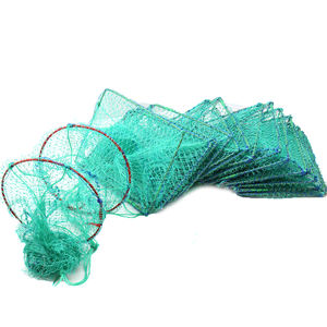 Fabricant vente longue cage de pêche Dragon bubu PE/nylon filet de pêche pliable appât piège crabe pot crevettes écrevisses homards - Product Image 3
