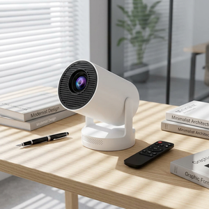 Proyector Portátil Android 14 Allwinner H726, HY300Pro+ 4K 720P 170Ansi Lúmenes, Mini Proyector con Control Remoto para Cine en Casa, Superventas - Product Image 1