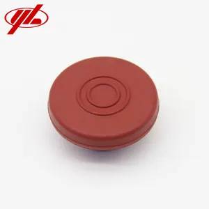 热卖 20毫米 20-红色橡胶密封件输液药用丁基胶塞注射用瓶