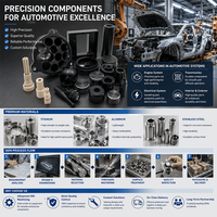 Pièces de robot de précision usinées CNC en aluminium et acier inoxydable pour l'aérospatiale, la médecine et la robotique