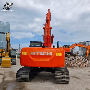Excavadora de cadenas Hitachi200 usada, 20 toneladas, cucharón de 1m³, marca original japonesa, excavadora de construcción mediana, pocas horas, buen estado. - Product Image 6