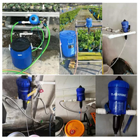 Nouvel équipement agricole en plastique : Pompe doseuse pour porcs, applicateur d'engrais d'irrigation, machine de dosage chimique, doseur proportionnel d'eau