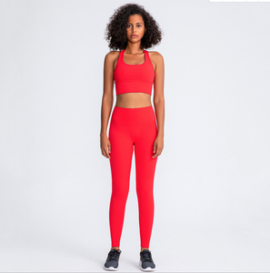 20 colores disponibles de alta calidad otoño entrenamiento conjuntos mujeres Fitness <span class=keywords><strong>ropa</strong></span> de Yoga <span class=keywords><strong>ropa</strong></span> - Product Image 2