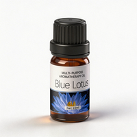 Minyak Nymphaea Caerulea Berkualitas Tinggi Blue Lotus Absolute untuk Meditasi, Bantuan Tidur, Relaksasi Mendalam, 100% Minyak Bunga Teratai Biru Murni