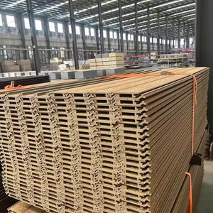 Panneaux de bardage extérieur SHENGCHENG pour usage extérieur, panneaux muraux décoratifs en grain de bois, panneaux muraux WPC - Product Image 5