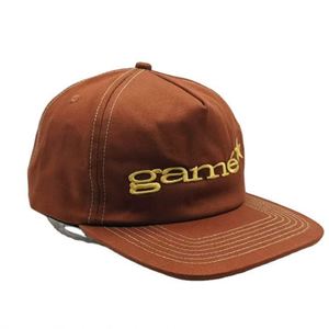 Wholesale Oem Custom Embroidery Logo 5 Panel Unstructured High Quality Men Women Cotton Snapback Cap <b>Hats</b> - Product Image 3